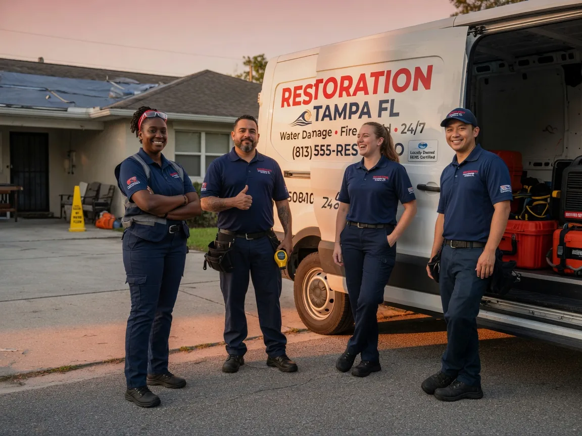 Water Damage Restoration company in Lacombe, LA